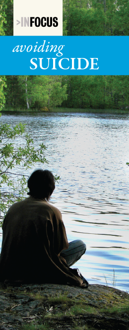 Suicide Prevention Pamphlets