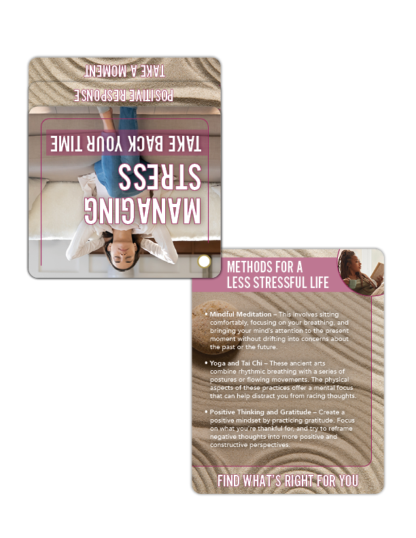 stress management teaching tools