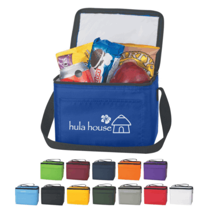 Assorted Colors Lunch Cooler Bags with Logo
