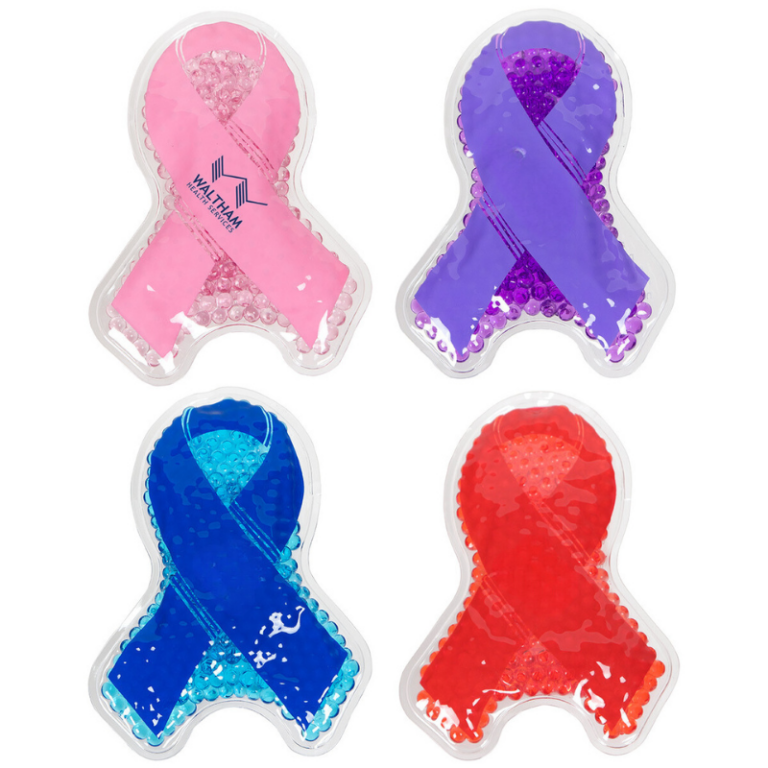 Custom Awareness Ribbon Hot/Cold Pack