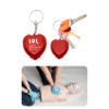 Custom CPR Mask Key Chain with Face Shield