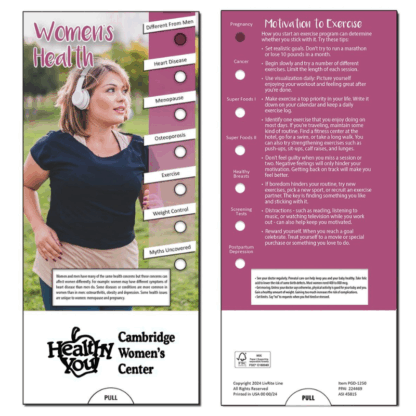 Women's Health Slide Chart