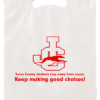 Custom Plastic Grab Bags with Logo