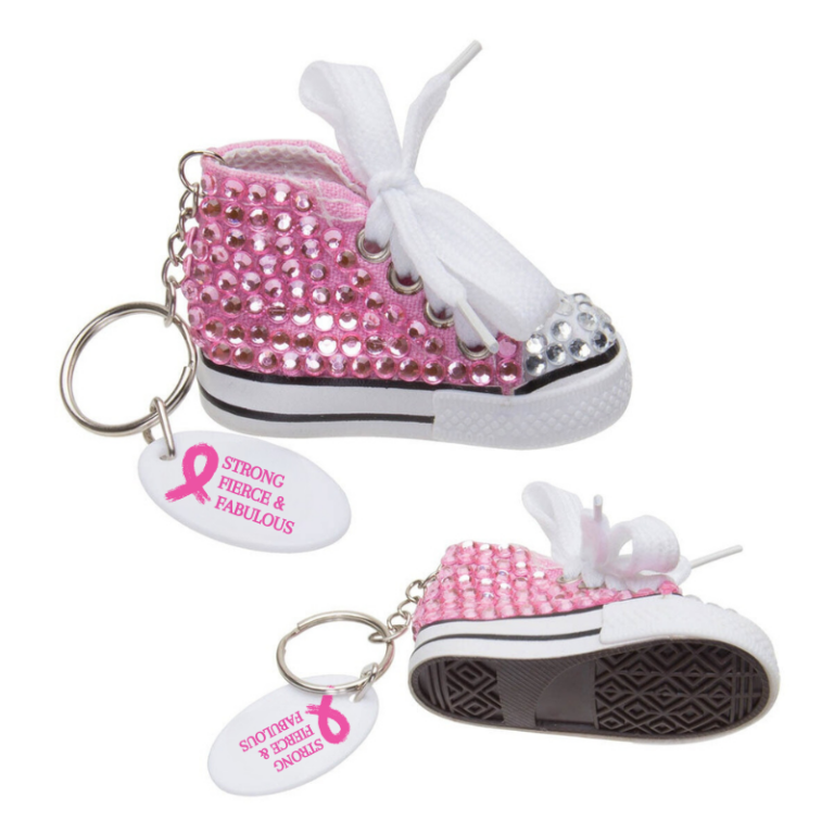 Custom Bling Gym Shoe Key Chain