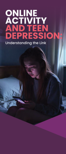 Online Activity &amp; Teen Depression Pamphlets