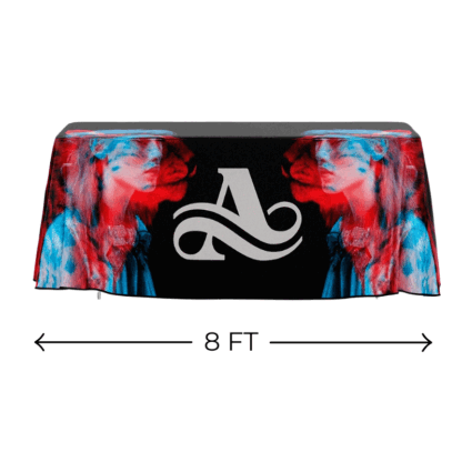 Fully Custom Printed Table Drapes