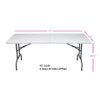 6 Foot Table