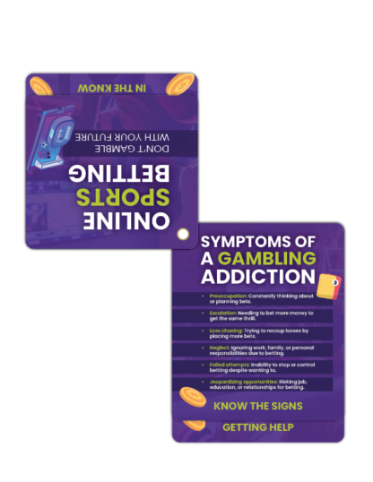 Online Sports Gambling Addiction Information