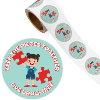 2025 Red Ribbon Week Stickers