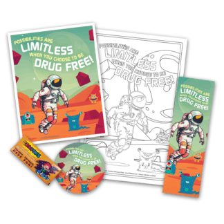 Space Themed Red Ribbon Week Kit for Schools and Student Events