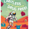 Space Themed Drug Free Activity Sheets for Kids
