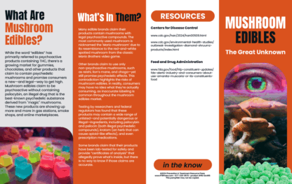 Mushroom Edible Prevention Pamphlets