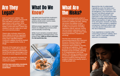 Mushroom Edible Prevention Brochures