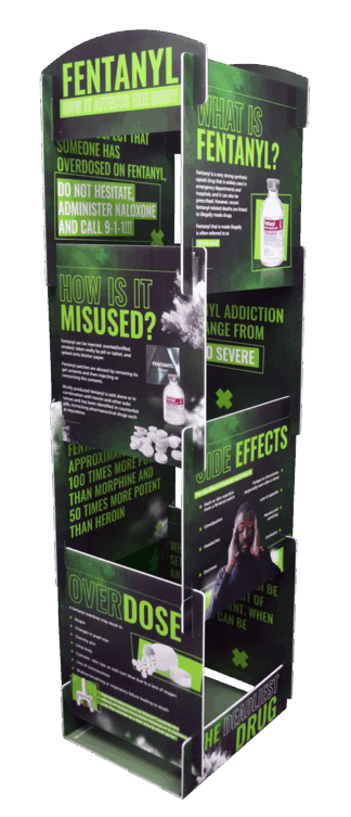 Fentanyl Effects Tabletop Info Tower