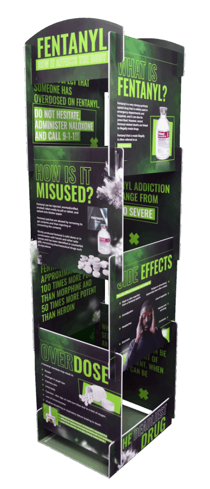 Fentanyl Effects Tabletop Info Tower