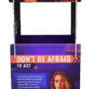 Binge Drinking Alcohol Awareness Event Cube Display Tower