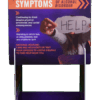 Binge Drinking Pop Up Display Tower