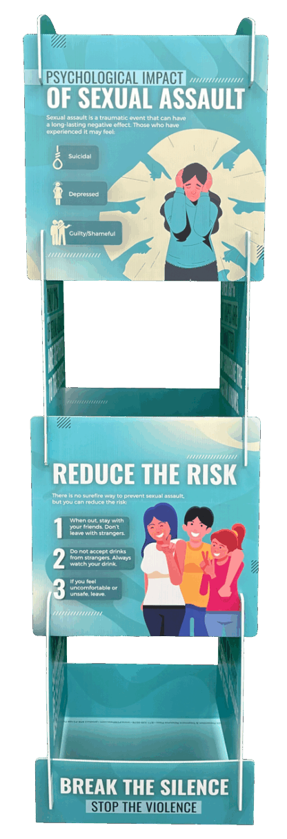 Sexual Assault Prevention and Response Tower Display