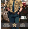 Female Sheriff Photo Prop for Kids