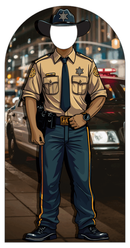 Child Sized Sheriff Photo Prop