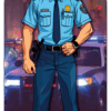 Police Officer Photo Prop with Custom Personalization