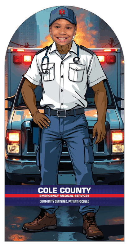 EMT Paramedic Photo Prop