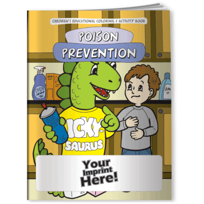 Poison Prevention Coloring Books