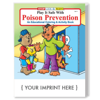 Play It Safe With Poison Prevention Coloring and Activity Books