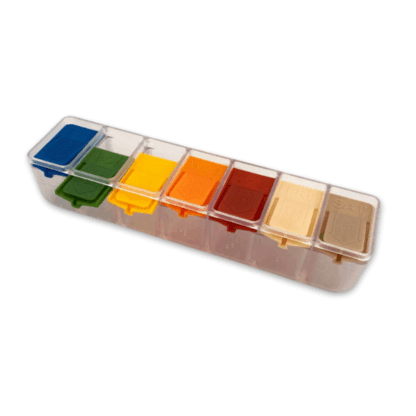 7 Day Pill Organizer with Safety Features