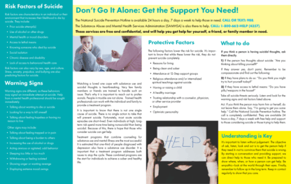 Substance Abuse and Suicide Prevention