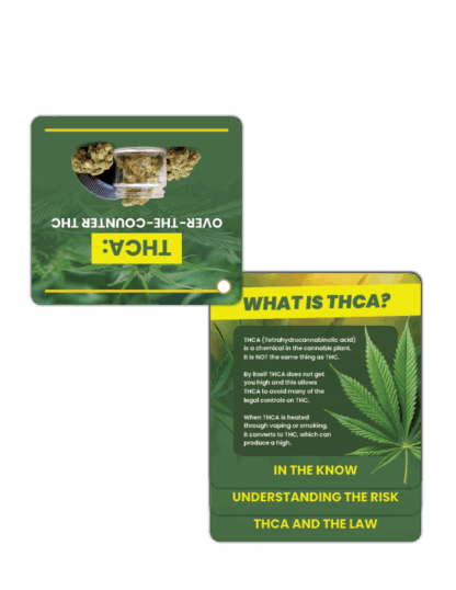 Over the Counter THC Handouts