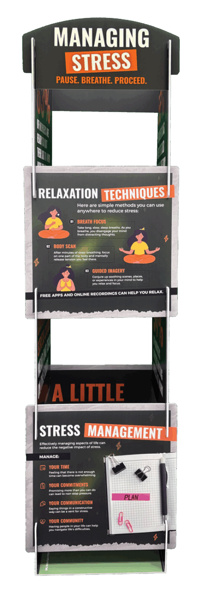 Stress Management Information Tower