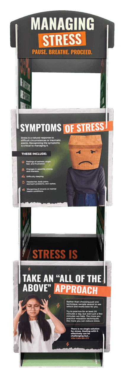 Custom Stress Management Display Tower for Events