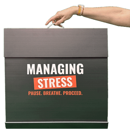 Managing Stress Travel Case