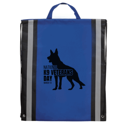 Personalized Reflective Drawstring Bags