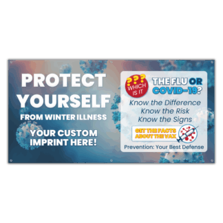The Flu and COVID Banner
