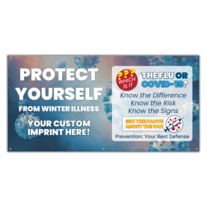 The Flu and COVID Banner