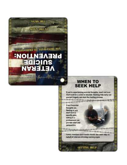 Veteran and Military Suicide Prevention Handouts