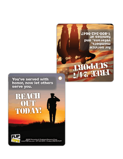 VA Suicide Prevention Flip Tips