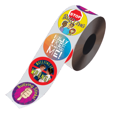 Bully Free Sticker Rolls