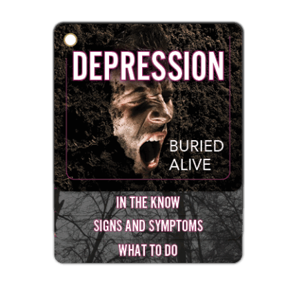 Depression Awareness Buried Alive Flip Tips