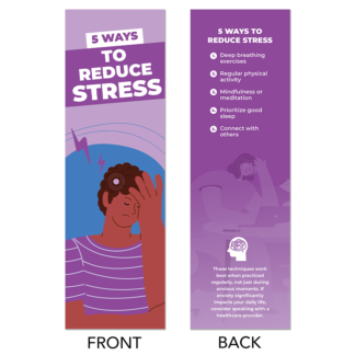 Stress Prevention Bookmarks