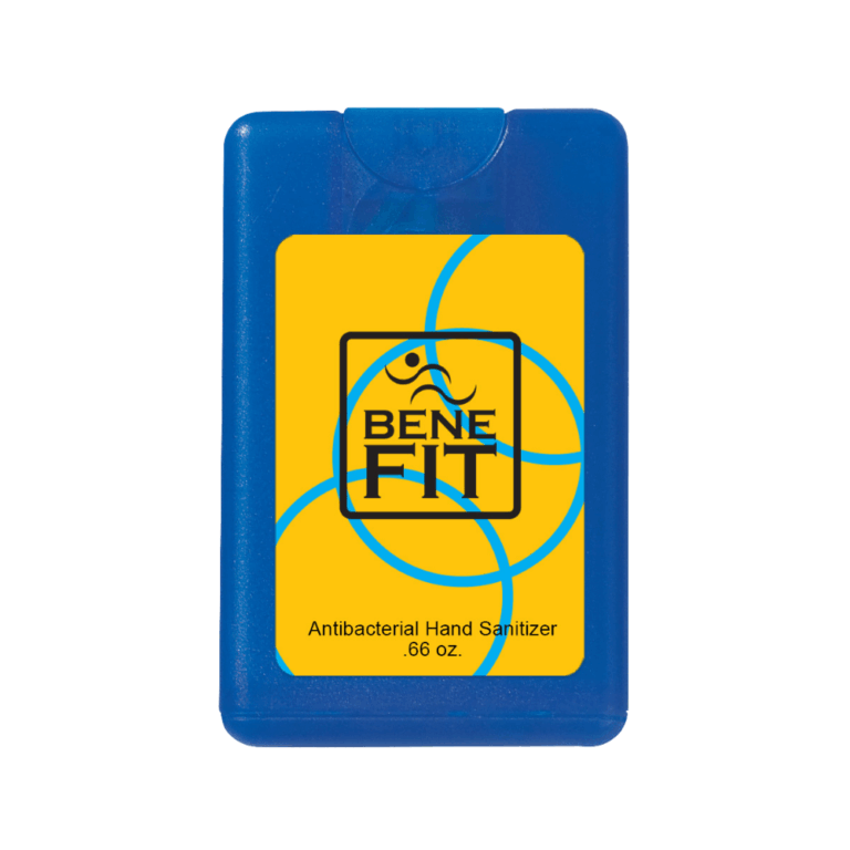 Custom Credit Card Shape Hand Sanitizer (.66 oz)