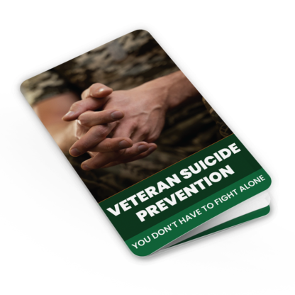 Veteran Suicide Prevention Wallet Cards