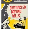 Distracted Driving Awareness Month Display April Safety Banner