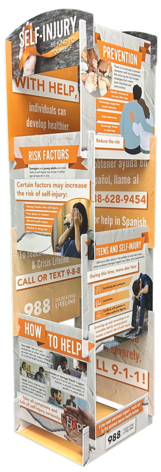 Self Injury Awareness Info Tower