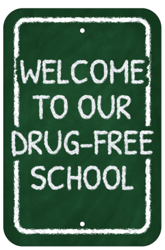 Drug Free School Sign