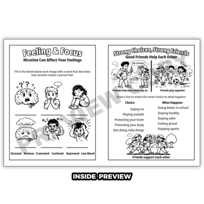 vaping prevention activities for kids