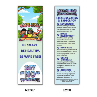 Vaping Prevention Bookmarks for Kids
