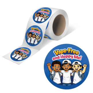 Vaping Prevention Stickers for Kids